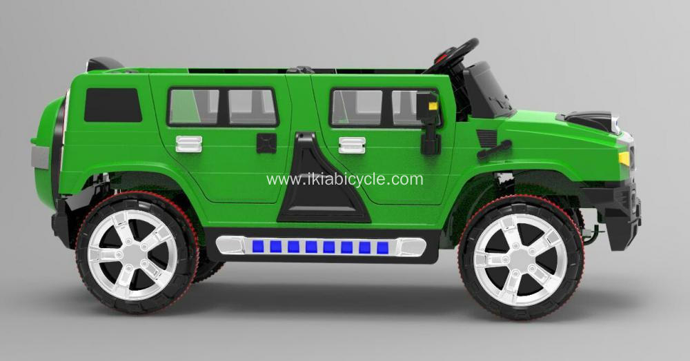 Electric currus viridis color ride in currus